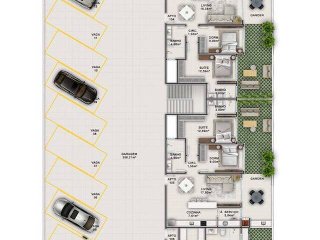 Apartamento para Venda em Palhoça - 4